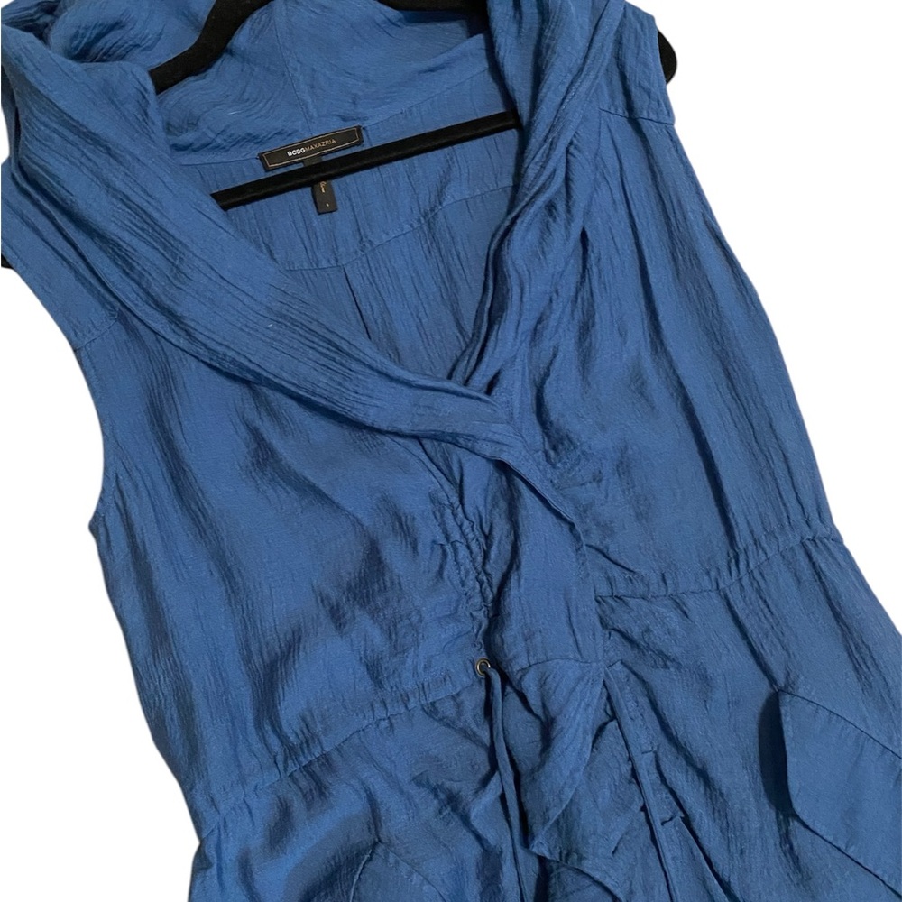 BCBGMaxAzria Blue Sleeveless Dress - Picture 3 of 9
